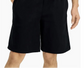 Id Ideology Shorts de malha masculina de ajuste regular, preto, tamanho XLT