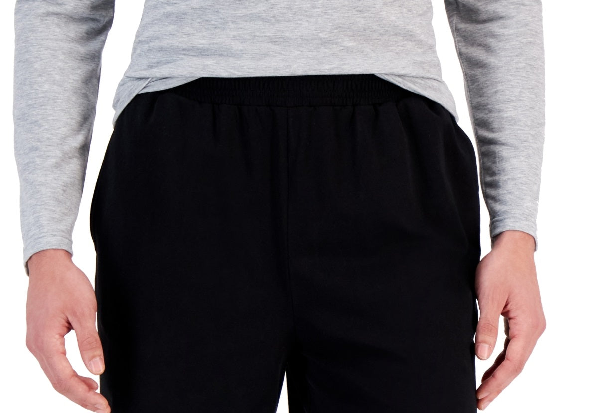 ID Ideology Shorts de malha de ajuste regular masculino, preto, tamanho XX-G