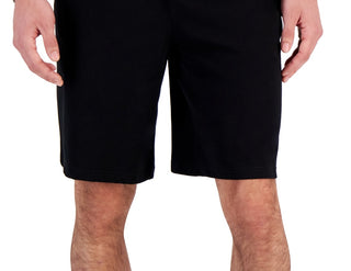 ID Ideology Shorts de malha de ajuste regular masculino, preto, tamanho XX-G