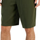 ID Ideology Shorts de malha de ajuste regular masculino, verde, tamanho extragrande