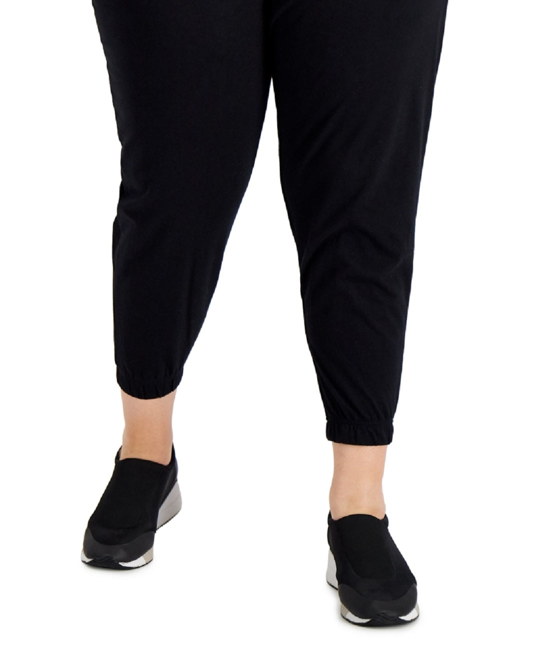 Calça jogger feminina ID Ideology Off Duty preta tamanho 1X
