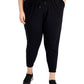 Calça jogger feminina ID Ideology Off Duty preta tamanho 2X