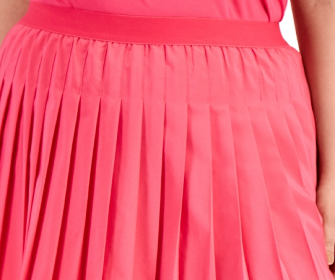 ID Ideology Saia plissada feminina rosa tamanho 2X