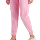 Calça jogger feminina ID Ideology retrô reciclada rosa tamanho XX-G