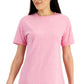 Vestido feminino retrô reciclado ID Ideology rosa tamanho médio
