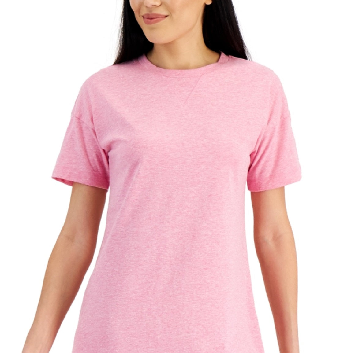 Vestido feminino retrô reciclado ID Ideology rosa tamanho médio