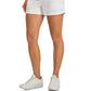 ID Ideology Shorts feminino retrô reciclado, branco, tamanho XX-G