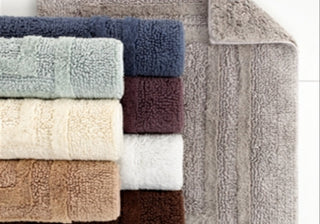 Hotel Collection Cotton Reversível 21 x 33 Tapete de Banho Roupa de Cama