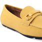 Mocassim Alfani Egan Driving Masculino Amarelo