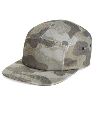 Boné masculino Sun + Stone com estampa camuflada Paisley, verde, tamanho regular