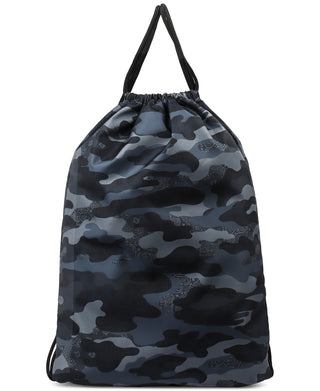 Mochila camuflada masculina Sun + Stone com cordão, azul, tamanho regular