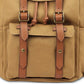 Mochila Masculina Club Room com Abas Marrom Tamanho Regular