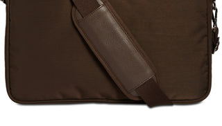 Pasta executiva para laptop masculina Alfani marrom tamanho regular