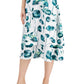 Vestido estampado feminino Alfani com mangas esvoaçantes, tamanho 20W, branco