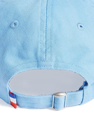 Boné de beisebol bordado masculino Club Room, azul, tamanho regular