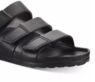 Sandálias Bowie Big Boy's Sun + Stone, pretas, tamanho 8