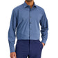Camisa social elástica Alfani masculina, tamanho regular, tamanho 32x33, azul