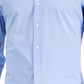 Camisa social masculina Club Room Slim Fit com elasticidade em 4 direções, azul