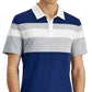 Polo Alfani Masculino Listrado Azul Tamanho Pequeno