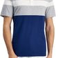 Polo Alfani Masculino Listrado Azul Tamanho Pequeno