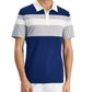 Polo Alfani Masculino Listrado Azul Tamanho Pequeno