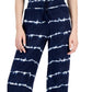Calça feminina de perna larga INC International Concepts, azul, tamanho XX-G