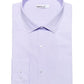 Camisa social texturizada Bar III Max Slim Fit masculina, roxa, tamanho pequeno