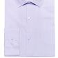 Camisa social texturizada Bar III masculina Max Slim Fit, roxa, tamanho médio