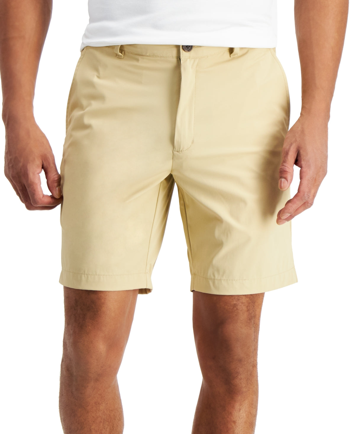 Shorts Tech Masculino Alfani Marrom Tamanho 34