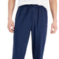 Calça jogger masculina ID Ideology aberta, azul, tamanho extragrande