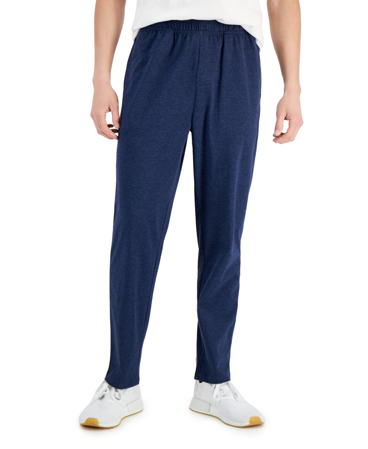Calça jogger masculina ID Ideology aberta, azul, tamanho extragrande