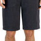 ID Ideology Shorts de malha masculino regular fit cinza tamanho 3X