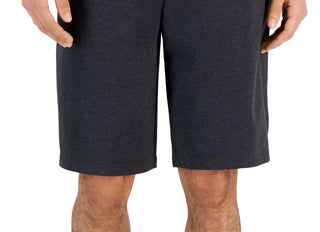 ID Ideology Shorts de malha masculino regular fit cinza tamanho 3X