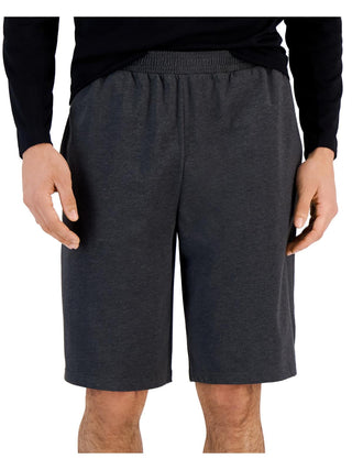 ID Ideology Shorts de malha masculino regular fit cinza tamanho 3X