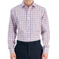 Camisa social masculina de algodão com ajuste regular Club Room, branca, tamanho 15 x 32 x 33