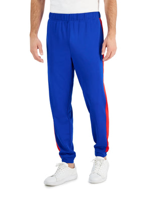Calça de moletom masculina ID Ideology, azul, tamanho pequeno