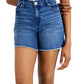 Shorts femininos desgastados e desfiados da Style &amp; Co, azul, tamanho 12