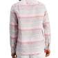 Camisa de linho listrada masculina Club Room Regular Fit Rosa