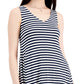 Vestido chinelo cruzado feminino Style &amp; Co, azul, tamanho extragrande