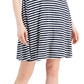 Vestido chinelo cruzado feminino Style &amp; Co, azul, tamanho extragrande