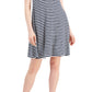 Vestido chinelo cruzado feminino Style &amp; Co, azul, tamanho XX-G