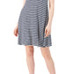 Vestido chinelo cruzado feminino Style &amp; Co, azul, tamanho XX-G