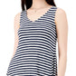 Vestido chinelo cruzado feminino Style &amp; Co, azul, tamanho XX-G