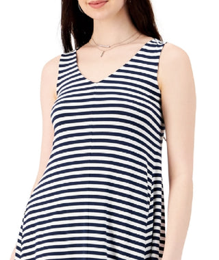 Vestido chinelo cruzado feminino Style &amp; Co, azul, tamanho XX-G