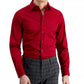 Camisa social masculina Alfani Slim Fit com elasticidade bidirecional e resistente a manchas - cor - tamanho 32 x 33