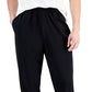 Calça jogger masculina ID Ideology Jersey aberta preta tamanho grande