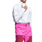 E agora esta calça masculina de pintor rosa tamanho 38