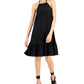 Vestido Halter Feminino INC International Concepts Preto Tamanho Grande