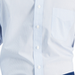 Camisa social listrada de algodão regular fit masculina Club Room, azul, tamanho 17,5 x 34 x 35