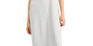 Vestido regata feminino estilo mestiço, cinza, tamanho GG